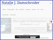 Tablet Screenshot of nataliedamschroder.com